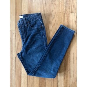 Madewell 10" High Riser Skinny Skinny Size 28